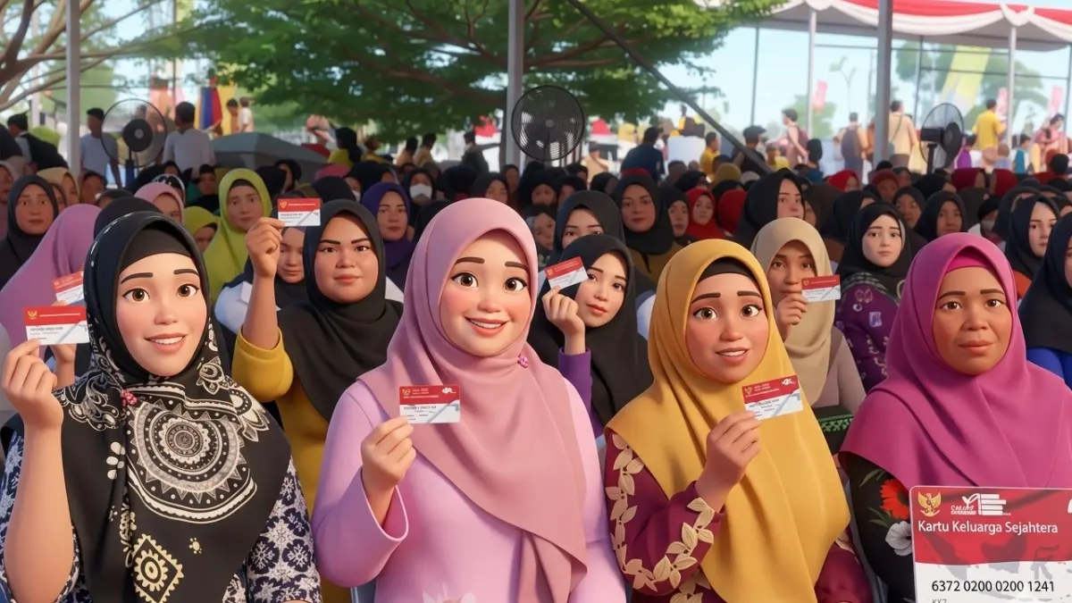 Ilustrasi. Penyaluran Bansos PKH dan BPNT. Foto: Youtube Linjamsos Oke diperbaharui oleh AI