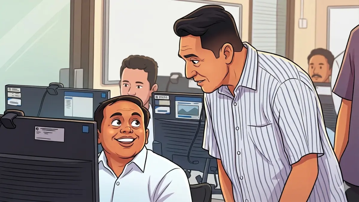 Ilustrasi peserta seleksi kompetensi Koperasi Desa Merah Putih 2026. (Foto: Instagram @bkn2surabaya diolah Gemini AI)