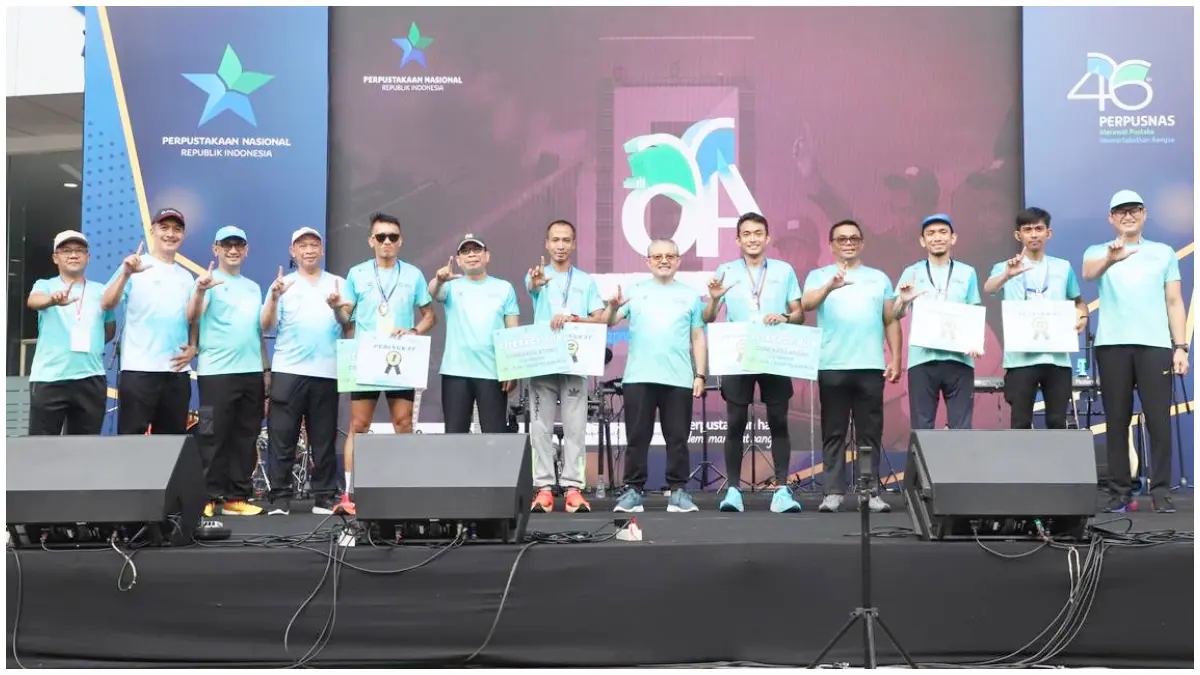 Perpusnas RI bertambah usia ke-46 tahun yang diperingati di Jakarta, Minggu 16 Mei 2026. (Foto : Perpusnas for Radar Bogor) 