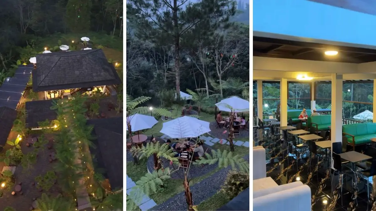 Suasana syahdu di Arminah Cafe and Resto, Bogor. (Foto: Instagram @arminah.official)