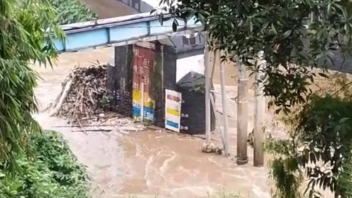 Ilustrasi: Aliran Sungai Ciliwung di bawah Jembatan Panus Kota Depok. (Fajar/Radar Bogor)