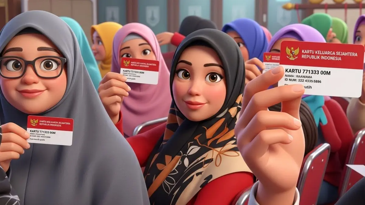Ilustrasi Penyaluran Bansos PKH dan BPNT. (Foto: Youtube Linjamsos Oke diperbaharui oleh AI)