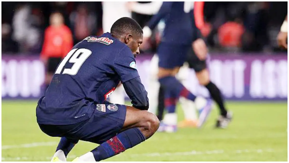 Penyerang PSG Dembele alami cedera dalam pertandingan terakhir Ligue 1 menghadapi Paris FC