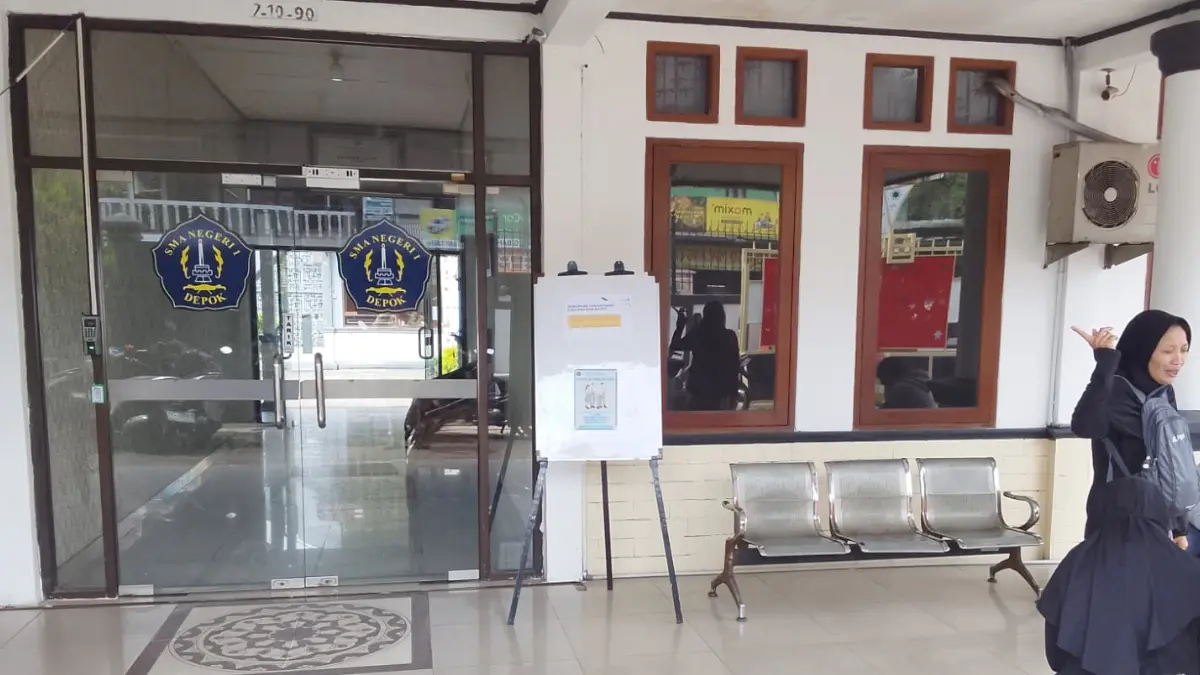 Suasana SMAN 1 Depok, Senin, 18 Mei 2026. (Fajar/ Radar Bogor)