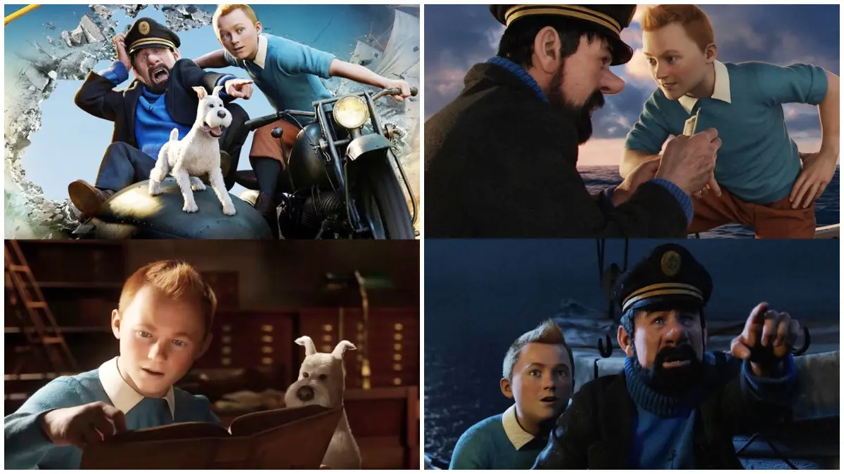Cuplikan visual film The Adventures of Tintin yang dikabarkan akan kembali hadir melalui proyek sekuel baru. (Foto: Instagram @catatanfilm)
