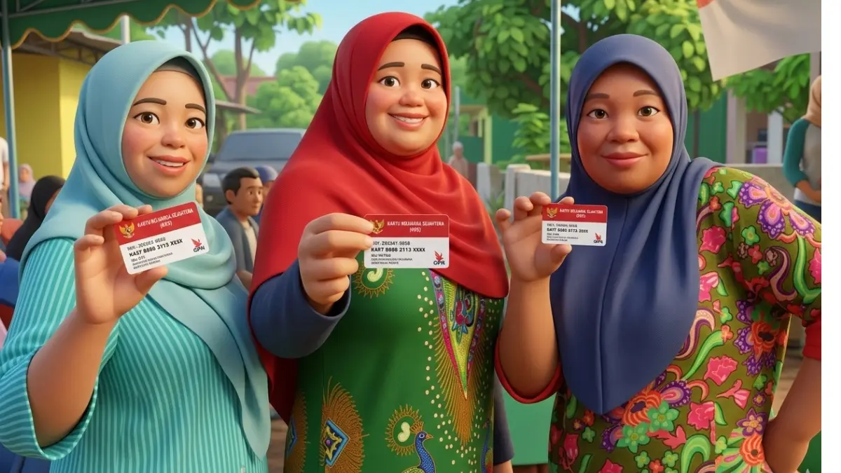 Ilustrasi penyaluran bansos PKH dan BPNT. (Foto: Instagram @pemkotkediri)