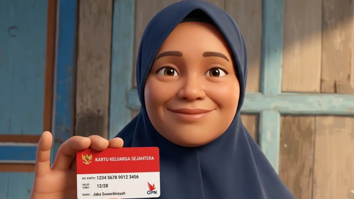 Ilustrasi Penyaluran Bansos PKH dan BPNT (Foto: YouTube Kemensos RI/diolah oleh AI)