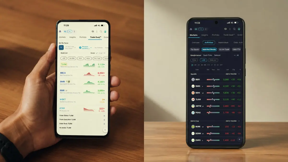 IPOT meluncurkan UI/UX dinamis berbasis AI real time.