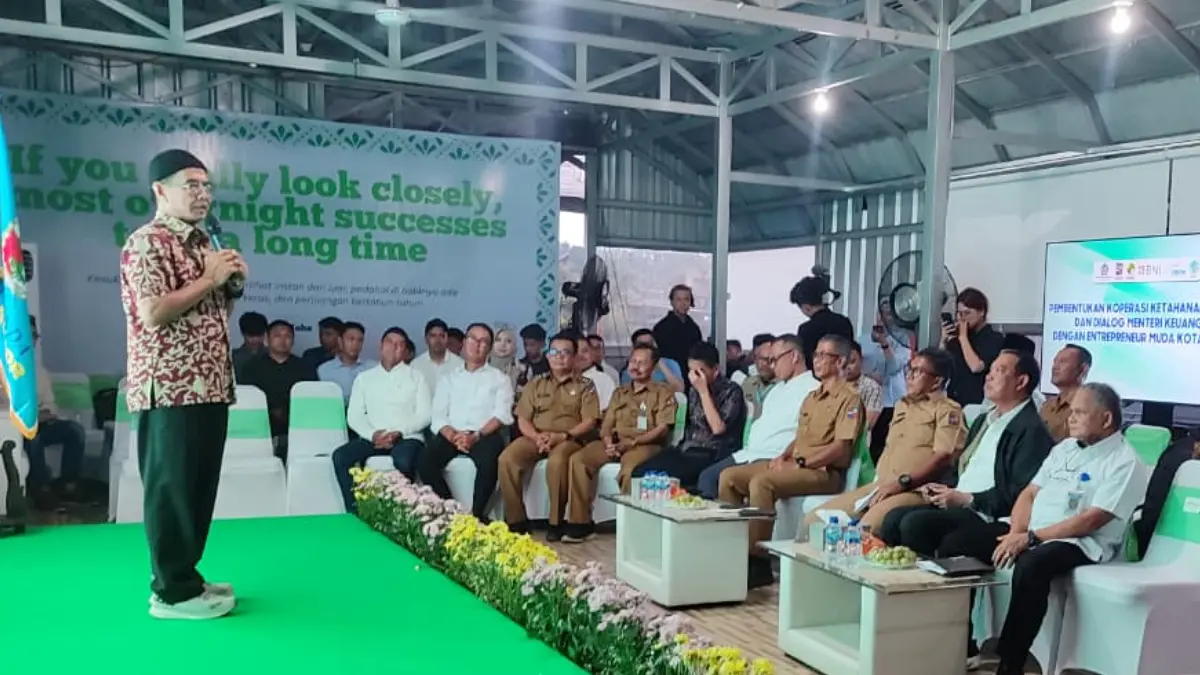 Peluncuran program pembentukan Koperasi Ketahanan Pangan Kota Bogor di D
