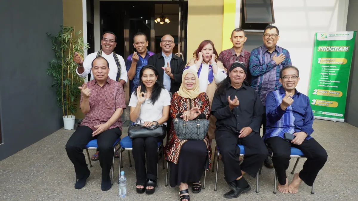 Diskusi tinggal nasional di Kantor Teras Kebinekaan, Kecamatan Parung, Kabupaten Bogor. (Foto: Teras Kebinekaan)