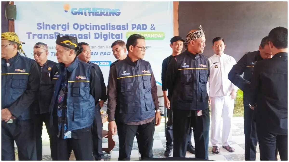 Gathering sinergi optimalisasi PAD dan transformasi digital bersama aparat kecamatan dan kelurahan se-Kota Bogor. (Foto: Fikri/Radar Bogor)