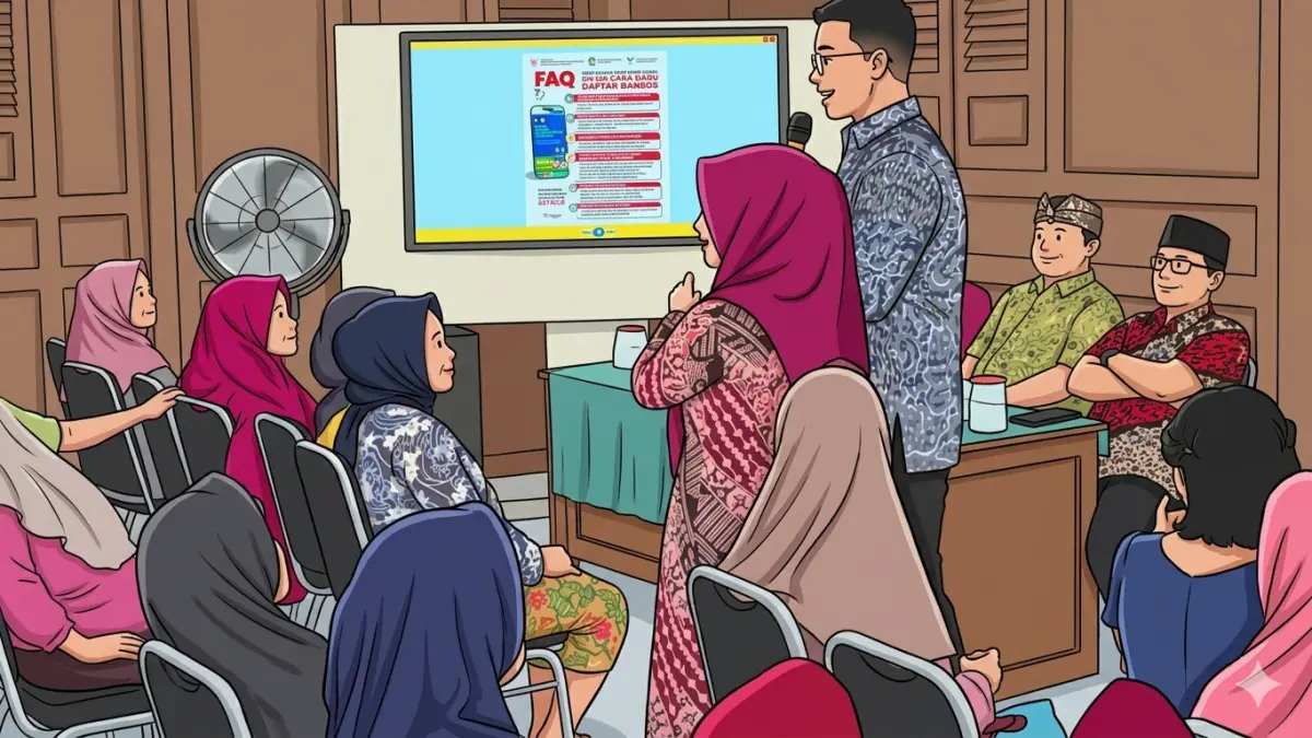Ilustrasi alokasi penyaluran bansos bagi KPM. (Foto: Instagram @pkhbogorkab/Diolah oleh Gemini AI)