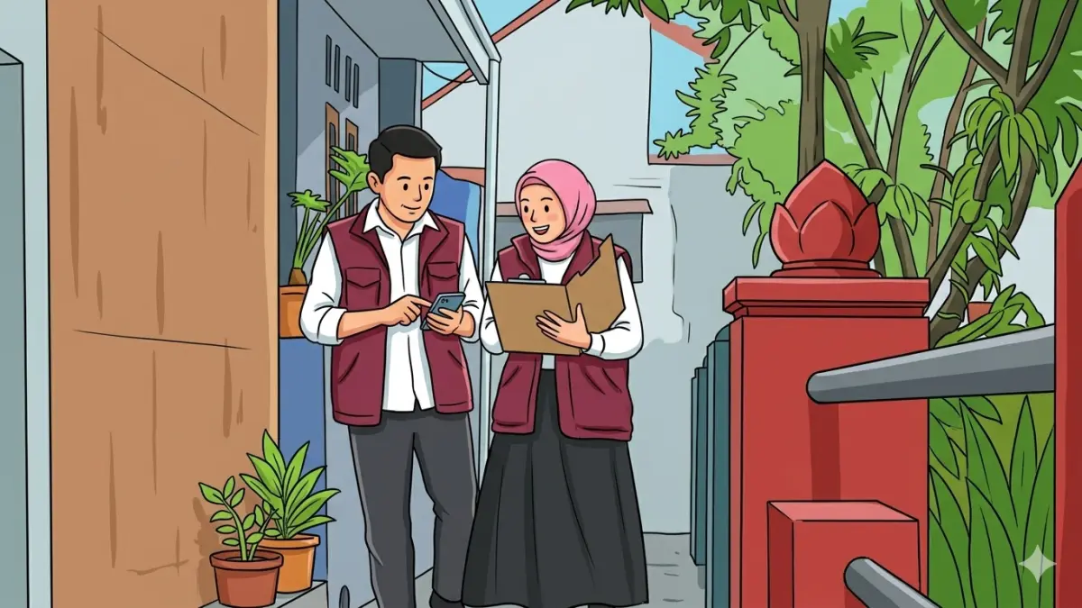 Ilustrasi jadwal pencairan bansos. (Foto: YouTube Kemensos RI/Diolah oleh Gemini AI)