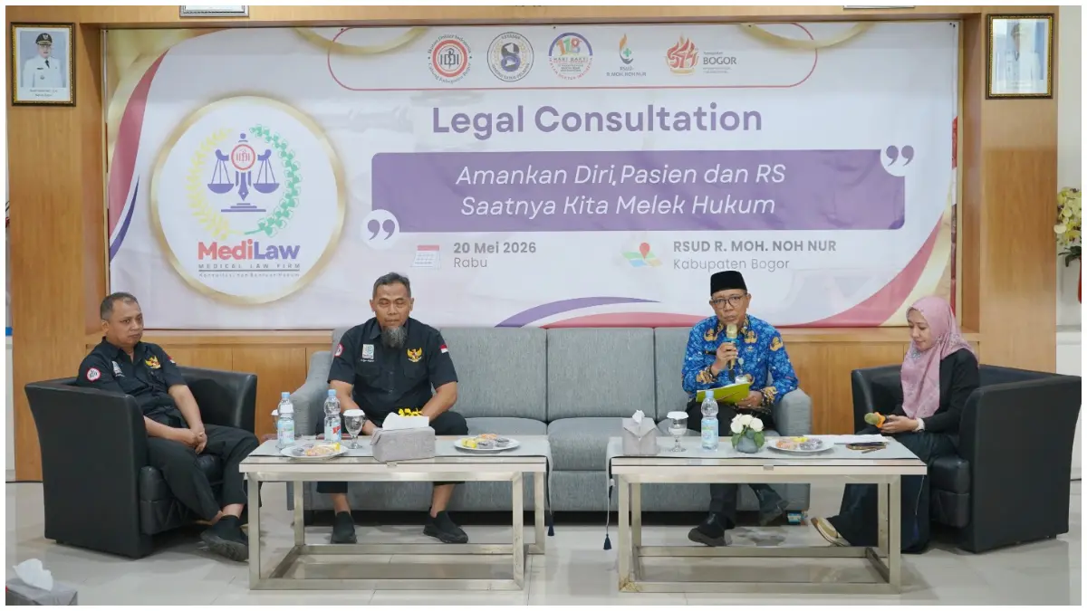 Kegiatan Legal Consultation yang digelar RSUD R Moh Noh Nur bersama MediLaw