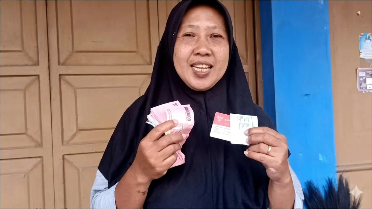 Ilustrasi Pencairan Bantuan Sosial oleh KPM. (Foto: YouTube Kemensos RI)