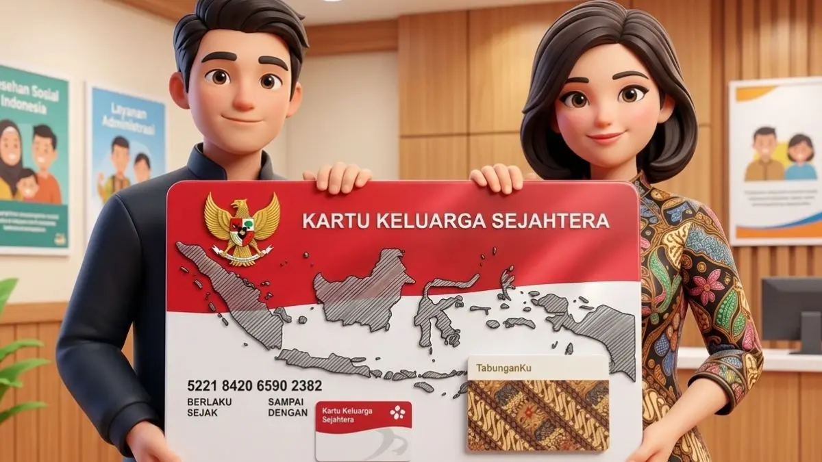 Ilustrasi penyaluran bansos PKH dan BPNT (Foto: Youtube Linjamsos Oke diperbarui oleh Gemini AI)