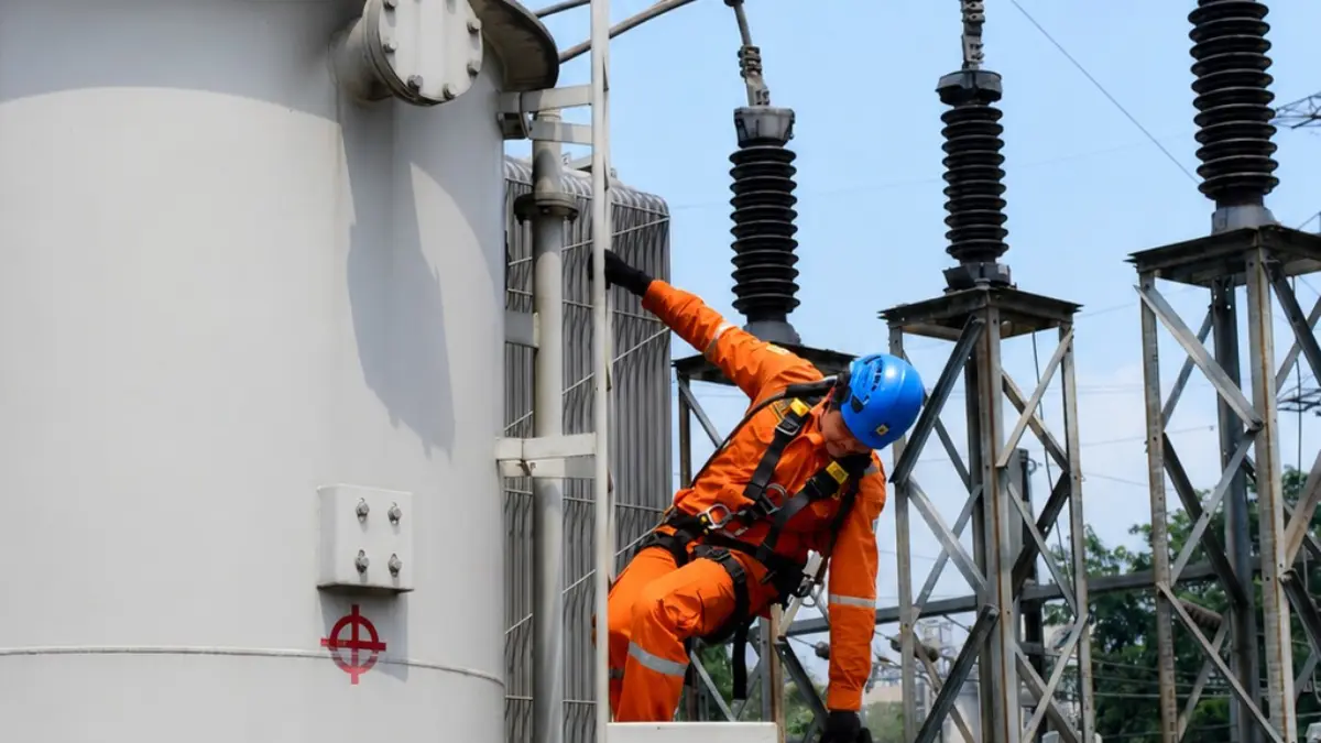 Ilustrasi petugas PLN UPT Bogor. Foto: PLN for Radar Bogor