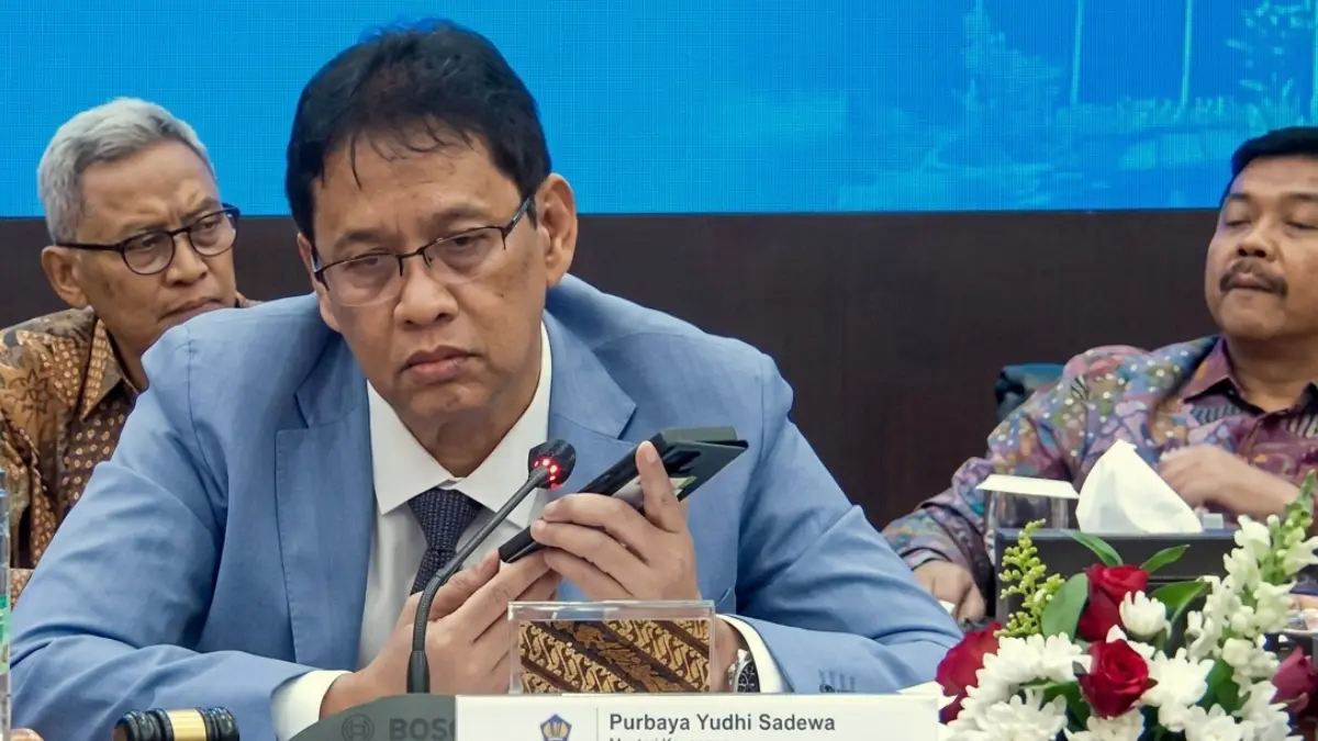 Menkeu, Purbaya Yudhi Sadewa. Ia belum dapat berkomentar banyak soal dugaan kasus suap Bea Cukai.