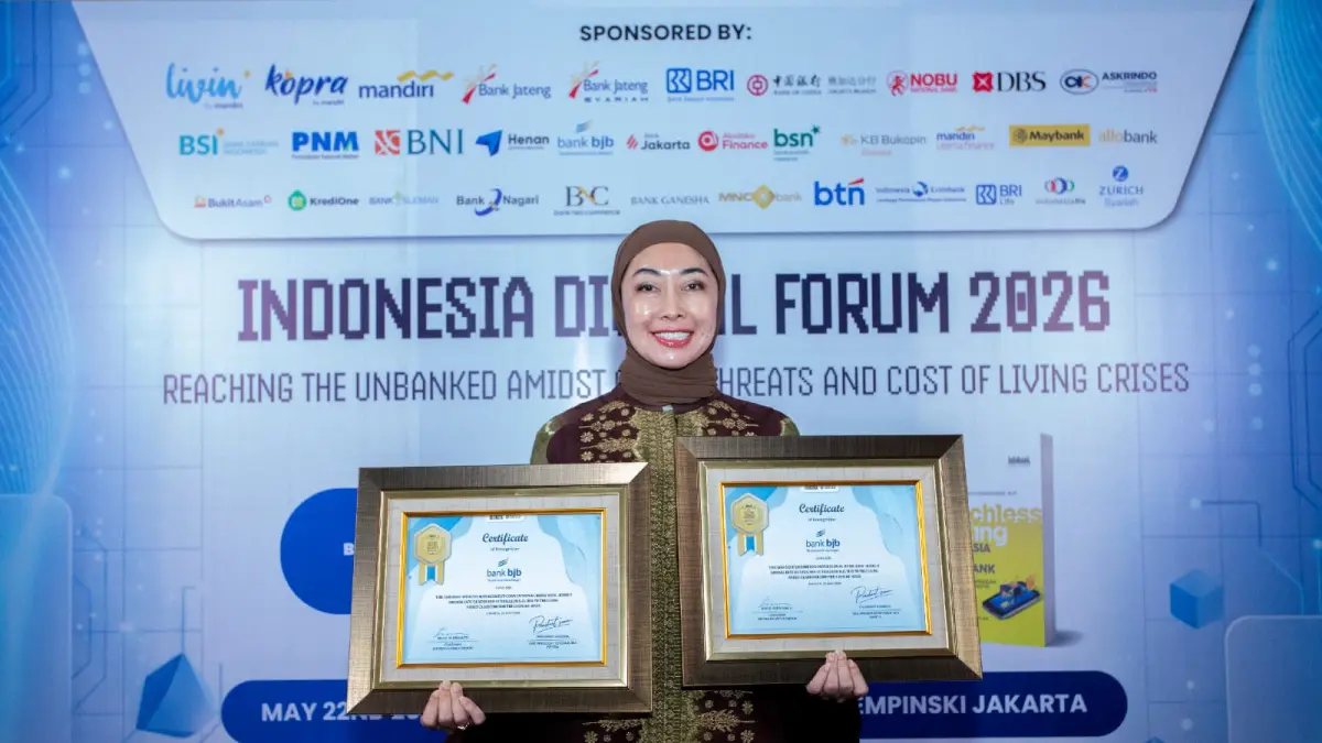 bank bjb Borong Penghargaan Digital Brand Appreciation 2026, Bukti Kuatnya Transformasi Digital di Jawa Barat