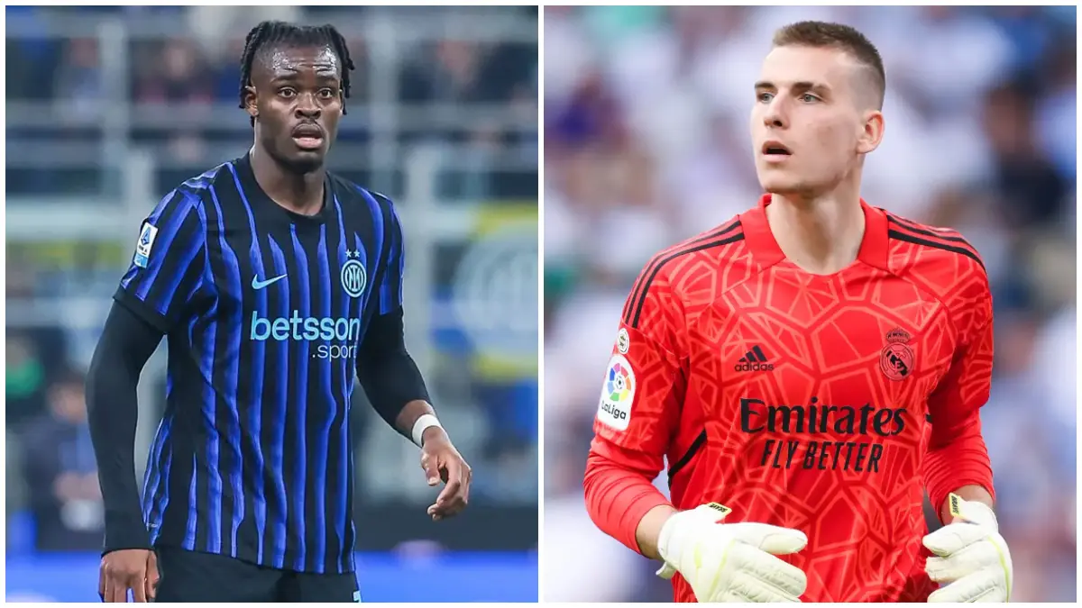 Bek Inter Milan Yann Bisseck dan Kiper Real Madrid Andriy Lunin bakal meninggalkan klubnya masing-masing.