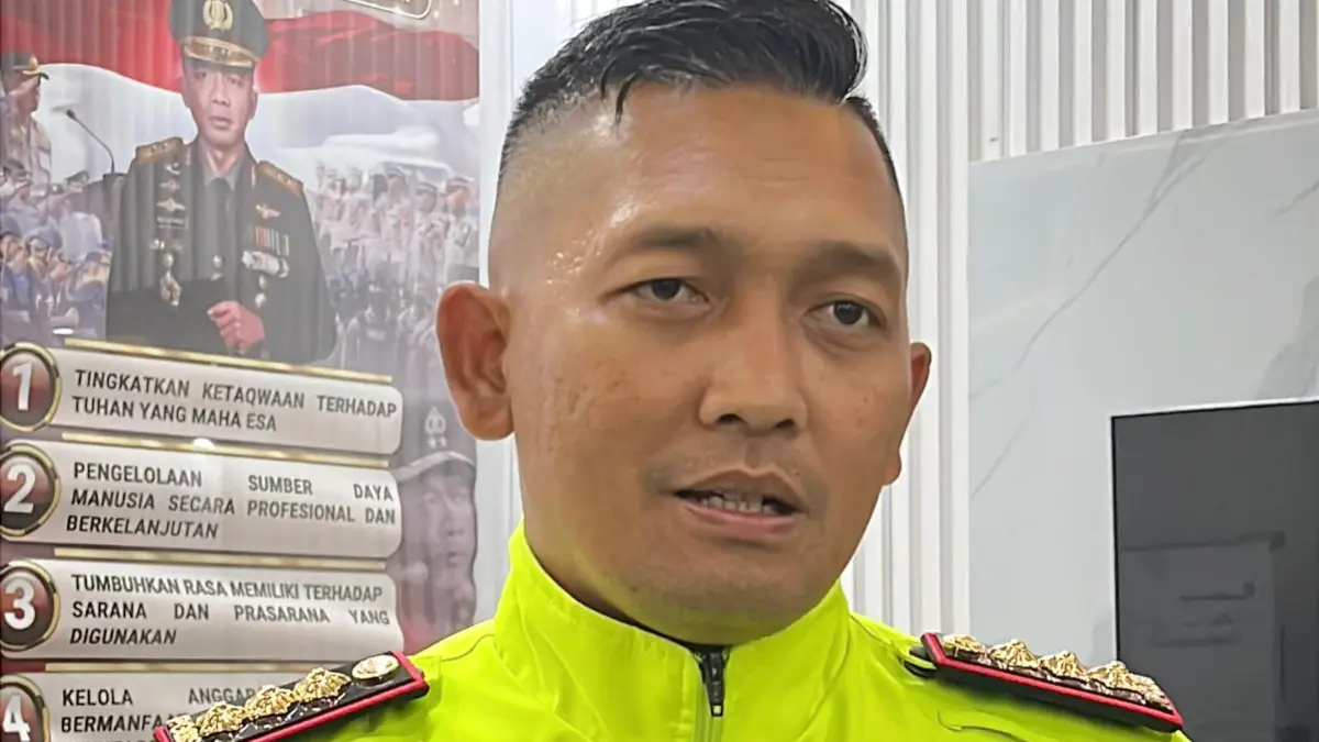 Kapolresta Bogor Kota Kombes Pol Rio Wahyu Anggoro saat menyampaikan keterangan. Pelaku penghilangan nyawa seorang wanita di Kota Bogor ditangkap. (Dzikri/Radar Bogor)