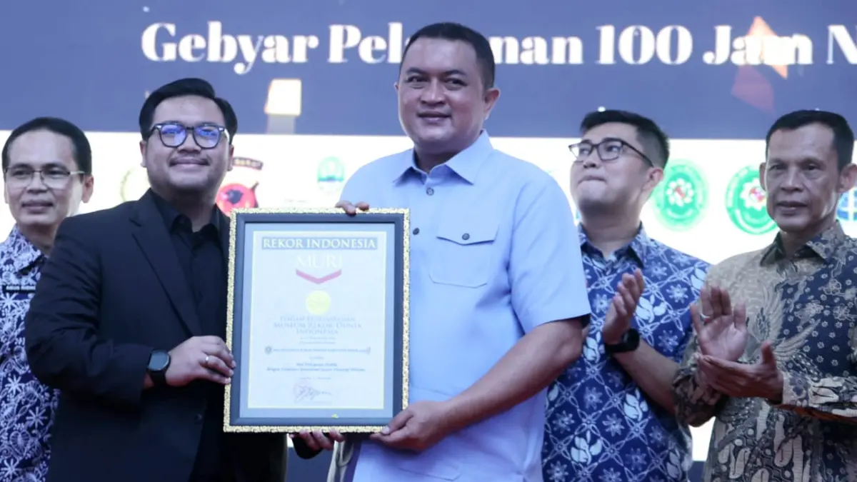 Pemerintah Kabupaten Bogor kembali meraih rekor MURI melalui Gebyar Pelayanan Publik Non Stop 100 Jam di Mall Pelayanan Publik (MPP). (Dok. Diskominfo Kabupaten Bogor)