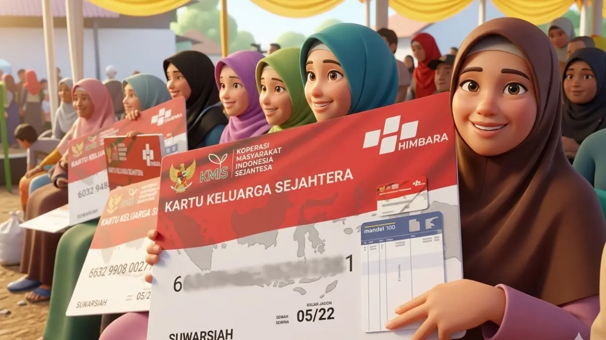 Ilustrasi penyaluran bansos PKH dan BPNT (Foto: Laman Resmi setkab.go.id diperbarui oleh Gemini AI)