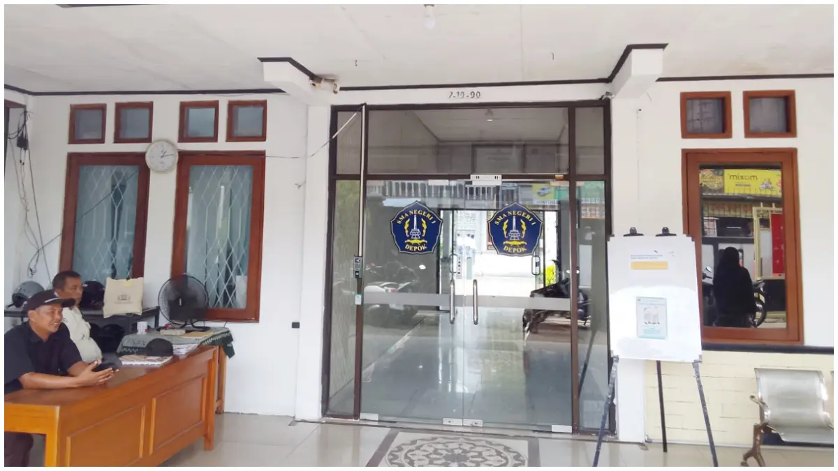 SMAN 1, Sekolah Maung di Kota Depok. (Foto : Fajar/Radar Bogor) 
