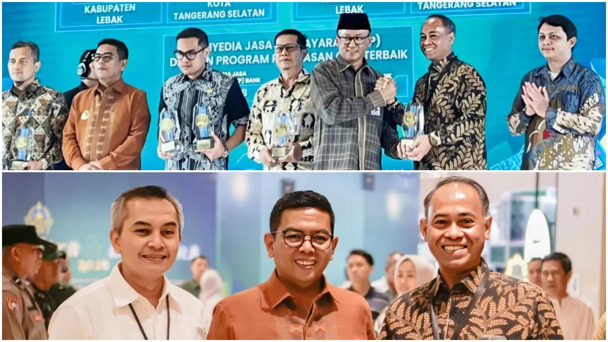 Bank bjb meraih Penghargaan Kategori Perluasan QRIS Terbanyak pada ajang Digital Jawara Festival (DIGIWARA) 2026 dan Sharia Festival Jawara (SHAFARA). (Dok. Bank bjb)