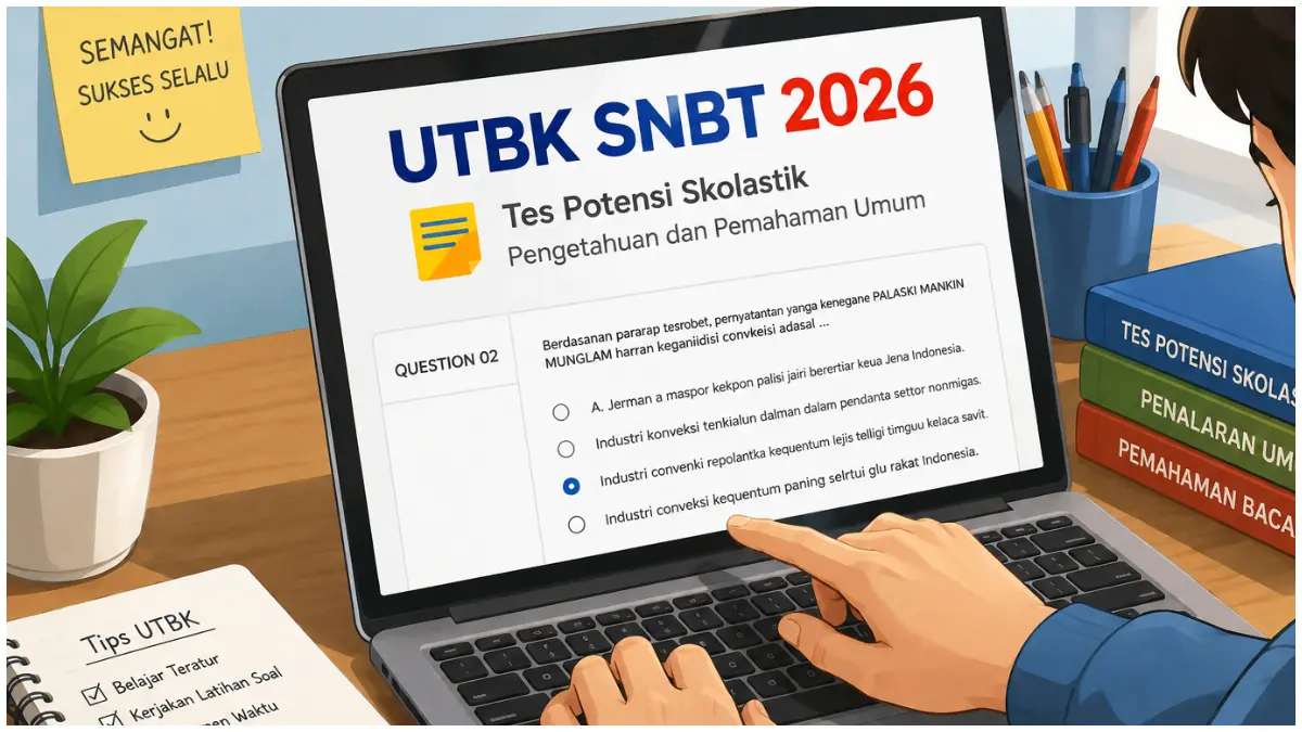 Ilustrasi pengumuman hasil UTBK SNBT 2026.