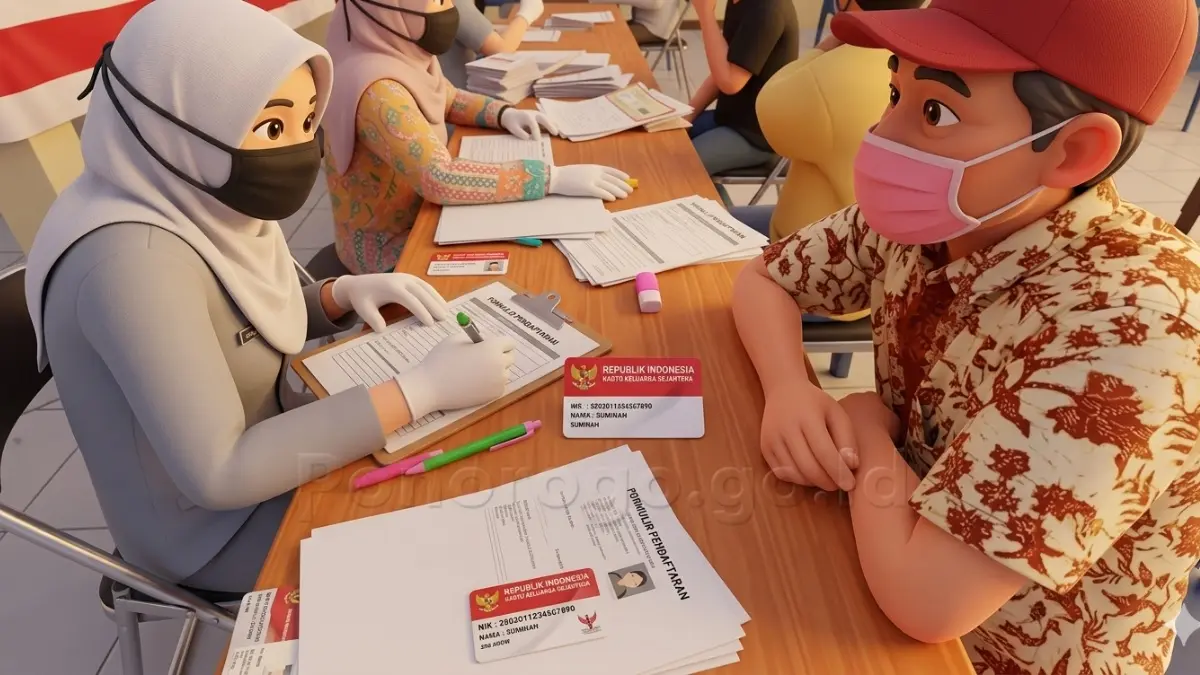 Ilustrasi Penyaluran Bansos tahap dua tahun 2026, (Foto: Laman resmi ponorogo.go.id diperbarui oleh AI)