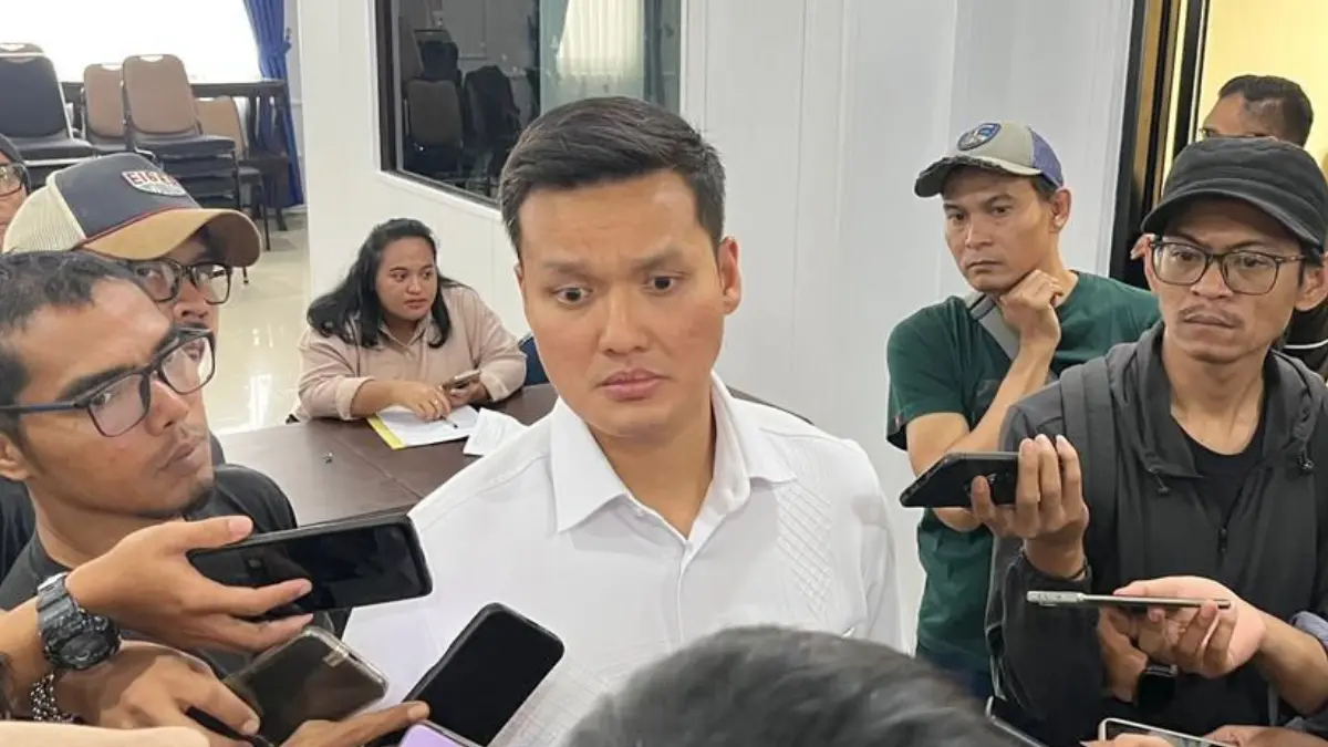 Kasatreskrim Polresta Bogor Kota Kompol Bagus Azi Lesmana Putra saat menyampaikan keterangan kepada wartawan.(Fauzan/Radar Bogor)