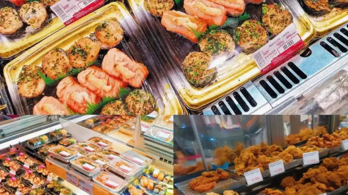 Makanan di AEON Mall Sentul Bogor yang wajib dicoba. Foto: Lemon8