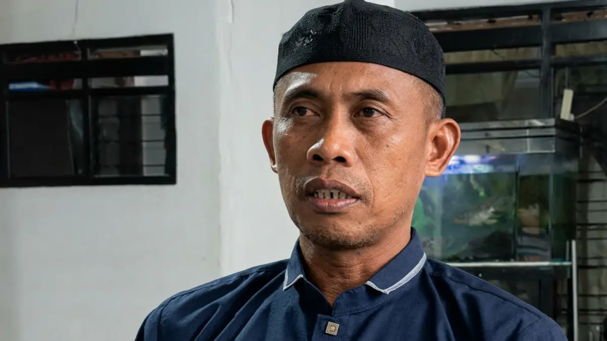 Paman korban, Samsudin menceritakan kisah almarhumah semasa hidup. (Aziz/ Radar Bogor)