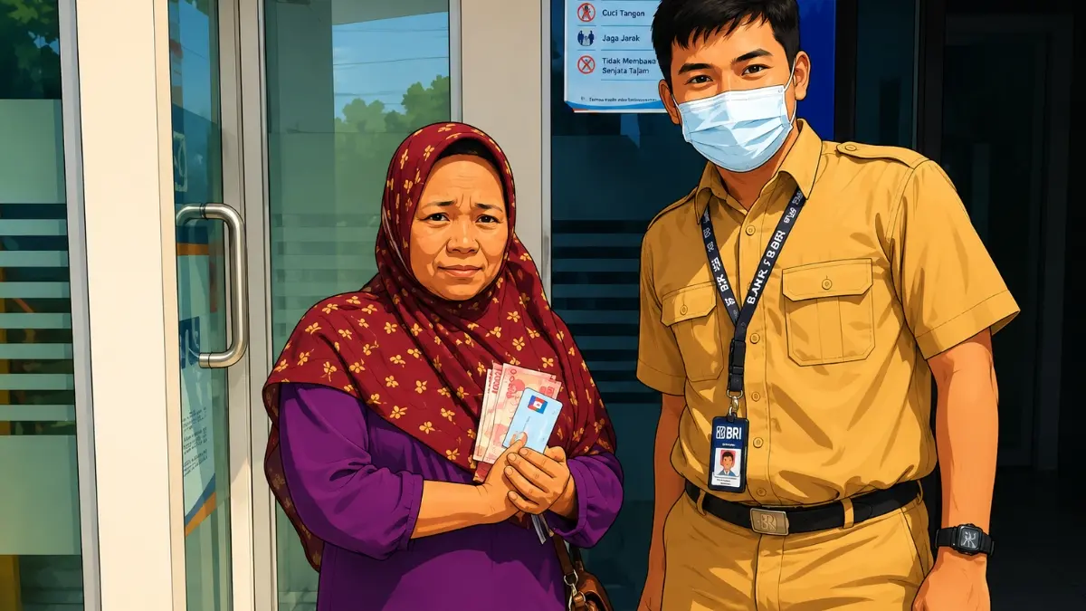 Ilustrasi pencairan PKH susulan. (Foto: Instagram @pkhdemak/diolah oleh Gemini AI)