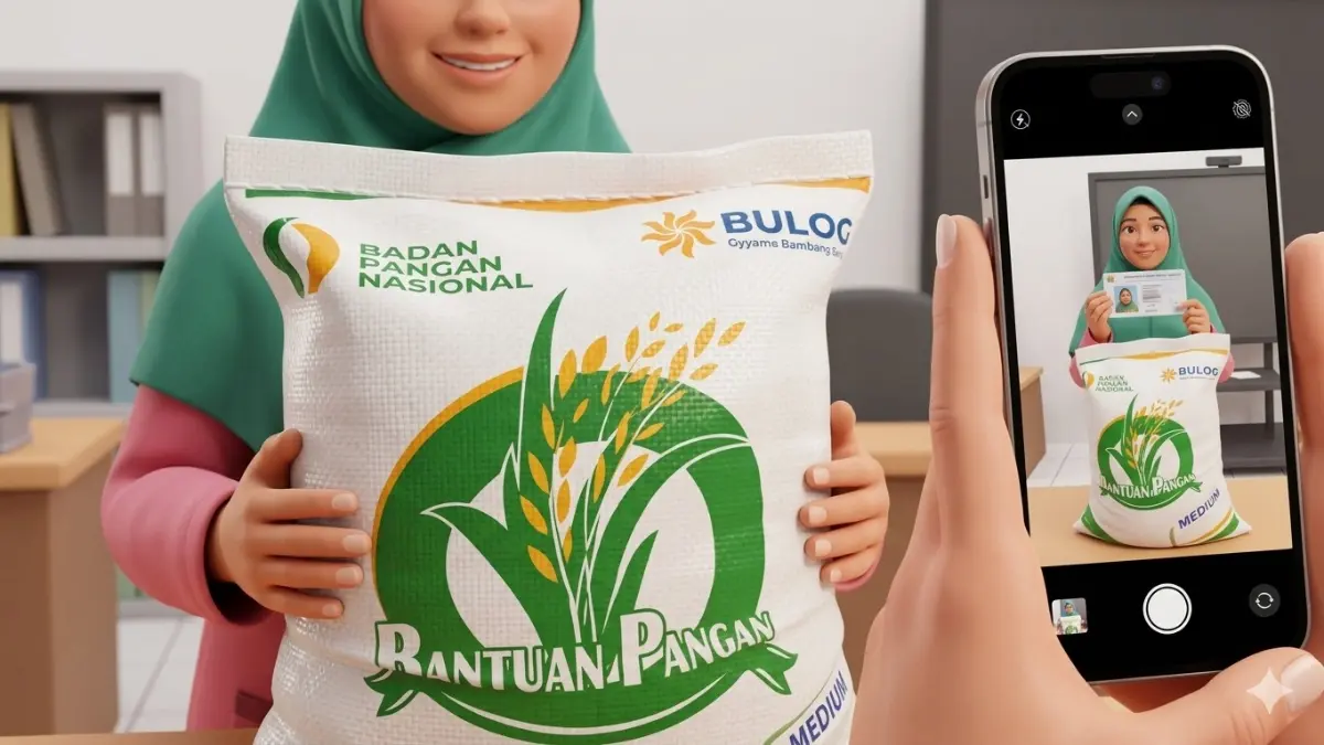  Ilustrasi Penyaluran Bansos PKH dan BPNT (Foto: Instagram @deswita.sidomulyo diperbarui oleh AI)