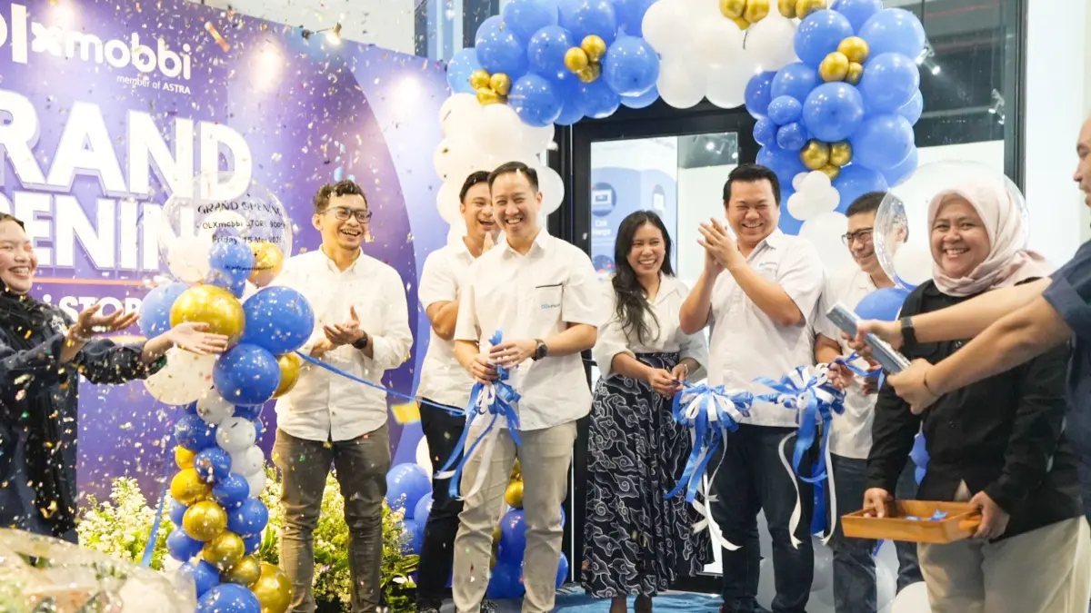 OLXmobbi membuka gerai baru di kawasan Boxies 123 Mall, Tajur, Kota Bogor. Kehadiran gerai ini menjadi bagian dari ekspansi nasional perusahaan untuk mendekatkan layanan jual beli mobil bekas kepada masyarakat. (Dok. OLX)