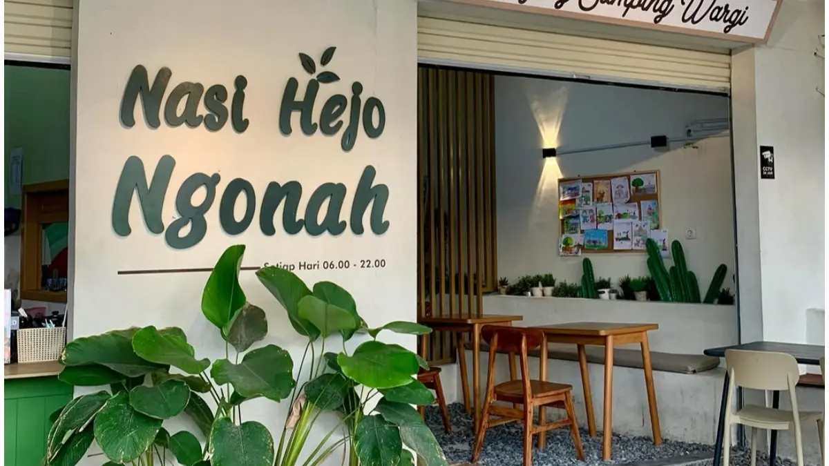 Tempat Makan Nasi Hejo Ngonah di Ciomas Bogor. (Foto: Instagram @nasihejongonah)