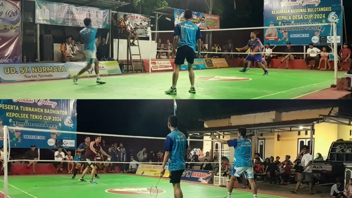 Warga Tenjo Bogor ikuti Kapolsek Tenjo Cup 2026. (Foto: Nasir/ Radar Bogor)