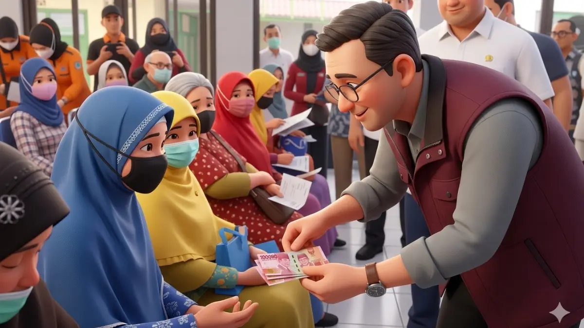 Ilustrasi Penyaluran Bansos PKH dan BPNT (Foto: YouTube Linjamsos Oke diperbarui oleh AI)