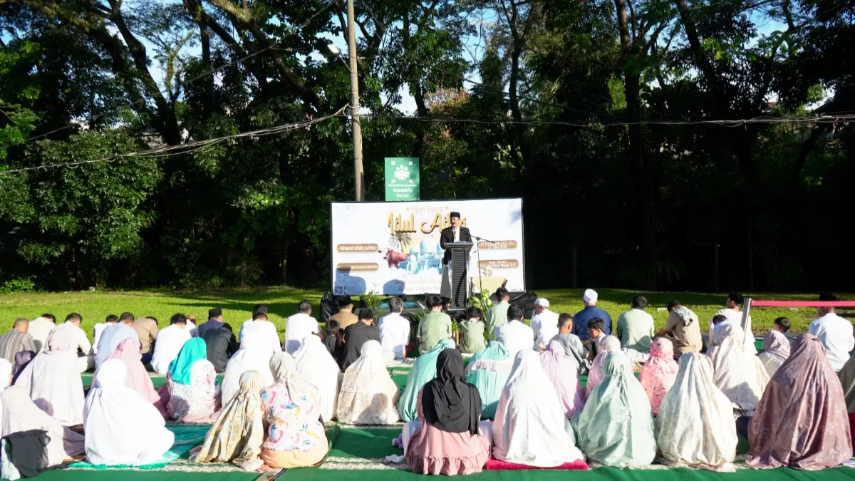 Lorin dan Syariah Hotel Sentul menggelar salat Idul Adha 1447 Hijriah, Rabu, 27 Mei 2026, (Dok. Lorin Syariah Hotel Sentul) 