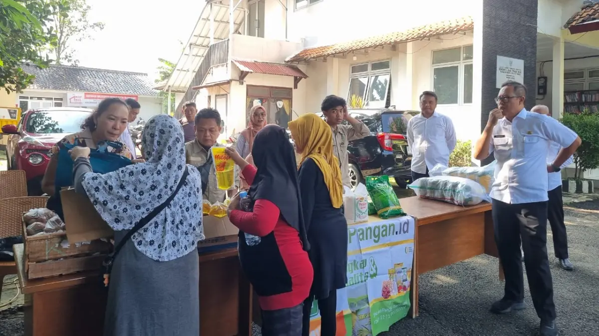 Antusiasme warga saat Gerakan Pangan Murah (GPM) di Kota Bogor. Foto: Pemkot for Radar Bogor