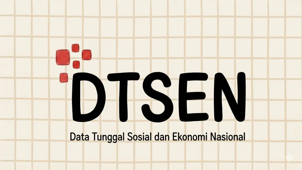 Ilustrasi verifikasi data KPM bansos DTSEN. (Foto: Instagram @pusdatinkesos/Diolah oleh Gemini AI)