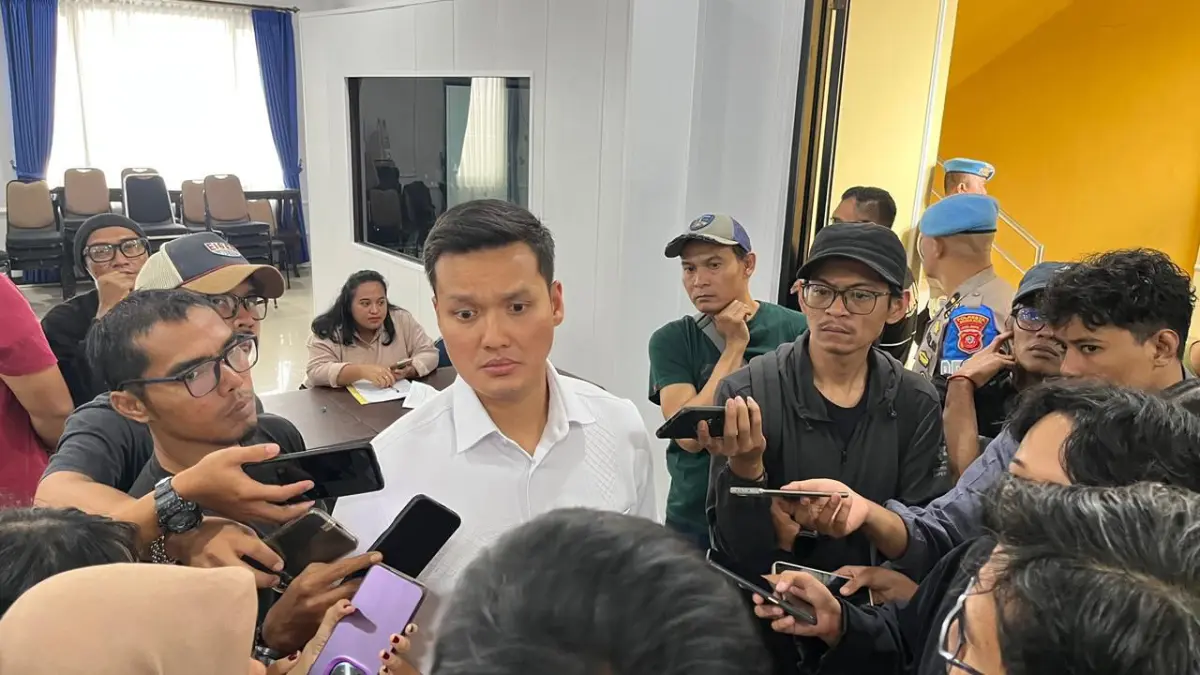 Kasat Reskrim Polresta Bogor Kota Kompol Bagus Azi Lesmana Putra saat menyampaikan keterangan. Foto: Fauzan/Radar Bogor