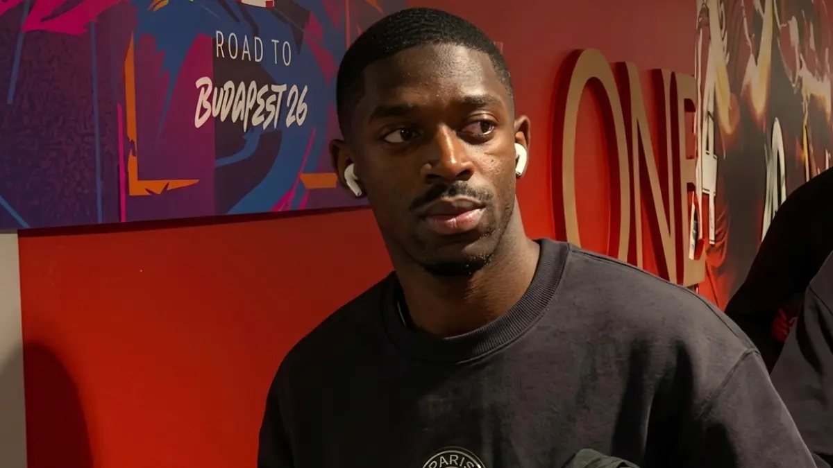 Penyerang PSG, Ousmane Dembele jadi pemain terbaik Ligue 1 musim 2025-2026.