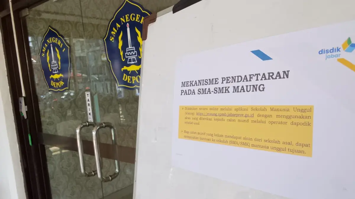 SMAN 1 Kota Depok yang merupakan Sekolah Maung Jawa Barat. Foto: Arifal/Radar Bogor