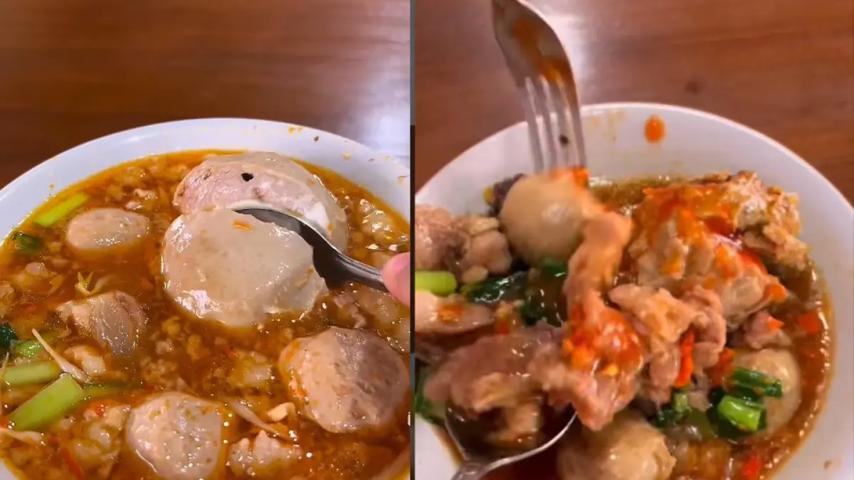 Beragam bakso tersedia di Cibinong Bogor, dengan rasa dan toping yang banyak (instagram Bakso Sederhana Cibinong)