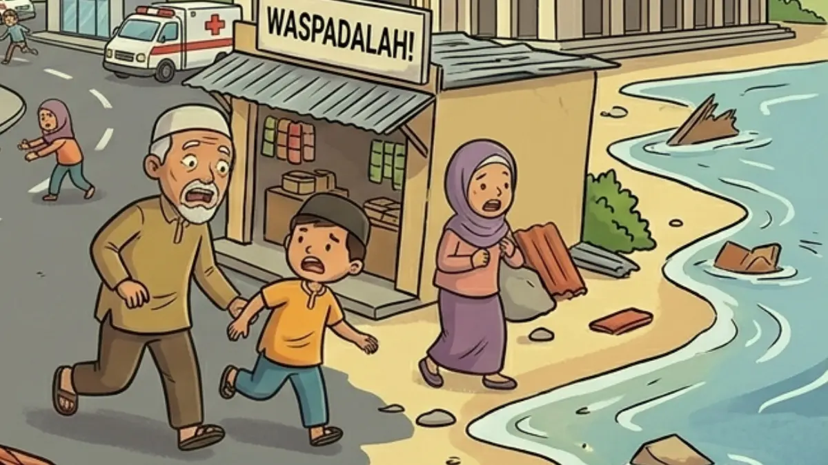 ILUSTRASI: Gempa terjadi di barat daya Kodi, Kabupaten Sumba Barat Daya, NTT, Jumat 29 Mei 2026.