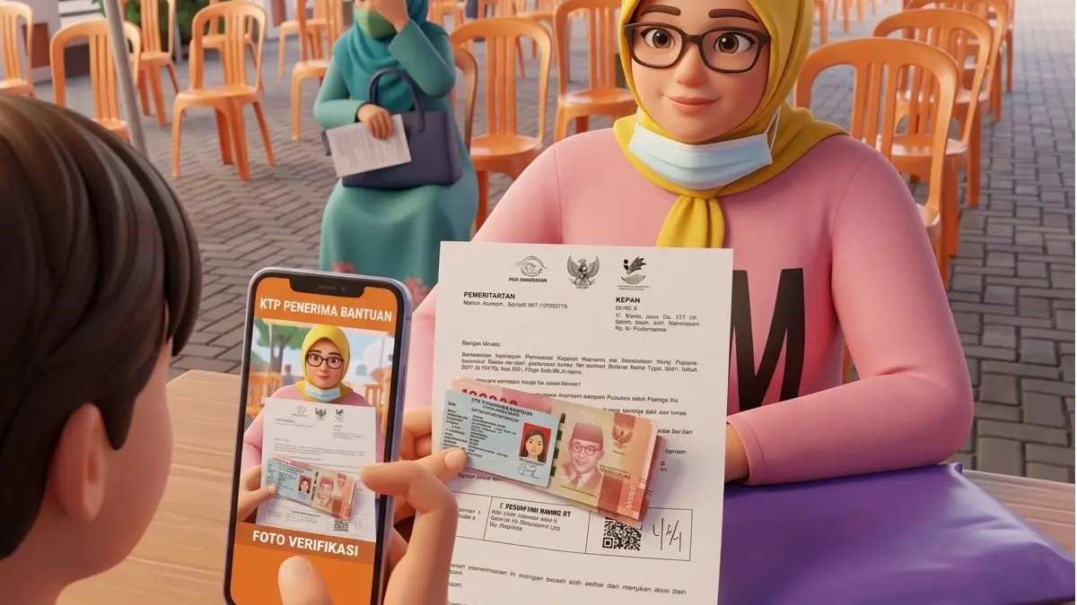 Ilustrasi Penyaluran Bansos PKH dan BPNT tahun 2026. (Foto: Instagram @posind_palembang  diperbarui oleh AI)