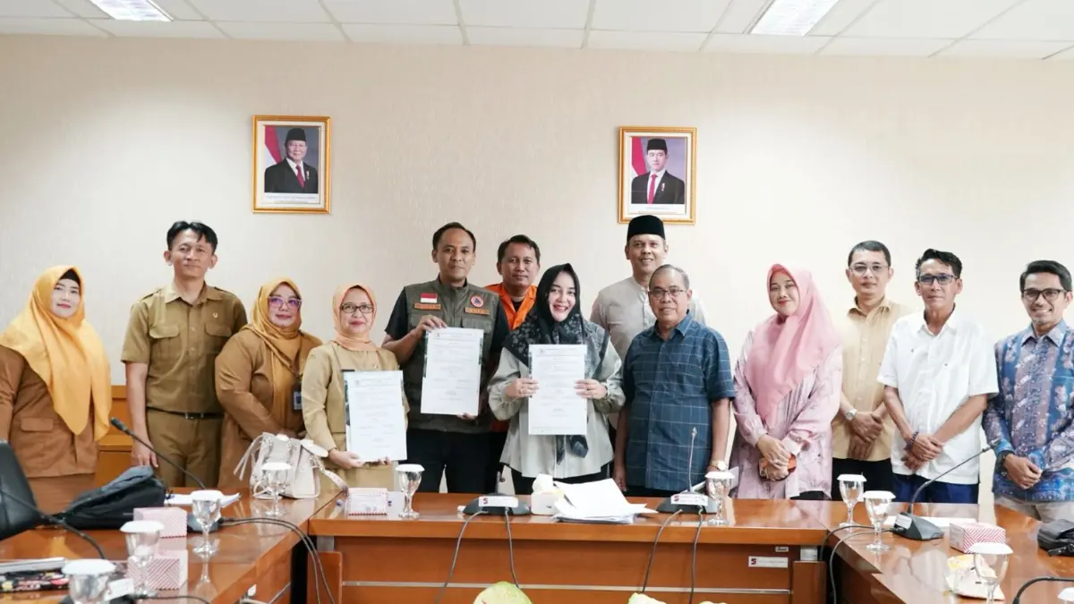Rapat Panitia Khusus (Pansus) DPRD Kota Bogor membahas Raperda pembentukan fungsi, tugas, struktur organisasi dan tata kerja BPBD Kota Bogor. (Fikri/Radar Bogor)